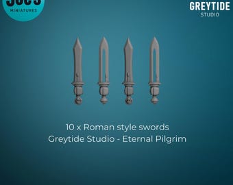 10 x Roman powerswords - Greytide Studio - Eternal Pilgrims