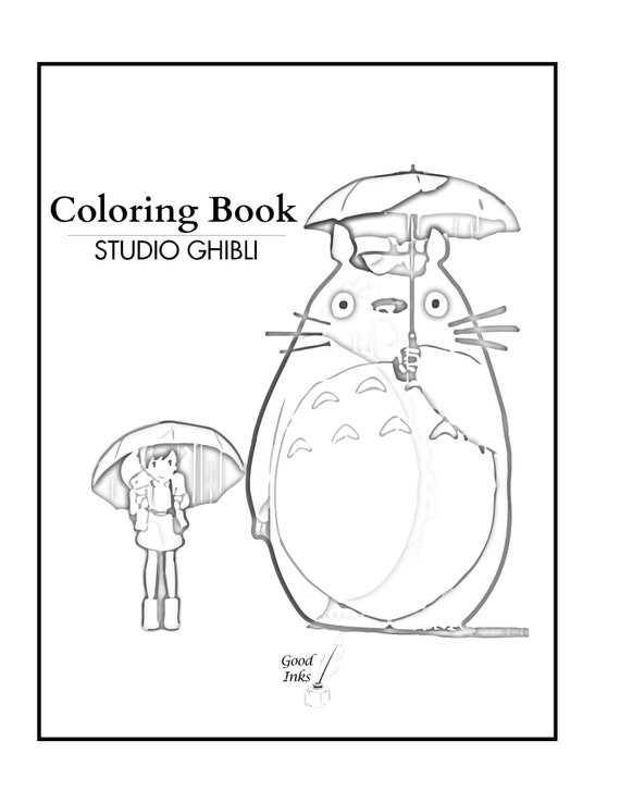 22 Studio Ghibli Coloring Pages (Free PDF Printables), 48% OFF