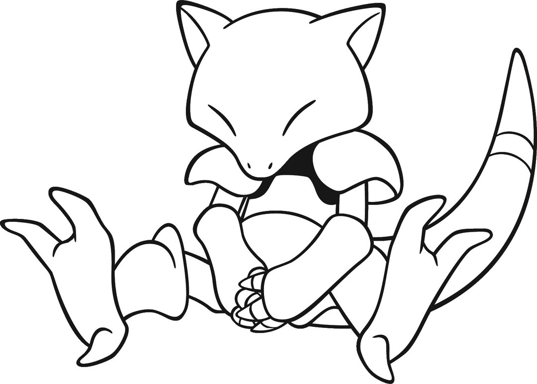 Pokemon Printable Coloring Pages Vol 2 - Etsy