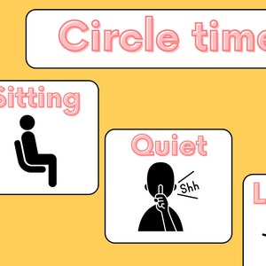 Circle time visual