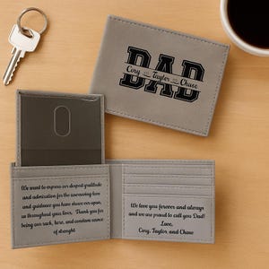 Personalized Bifold Wallet