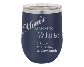 Reasons To Wine Stemless Tumbler