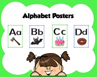 Alphabet Word Wall, Sorting Cards