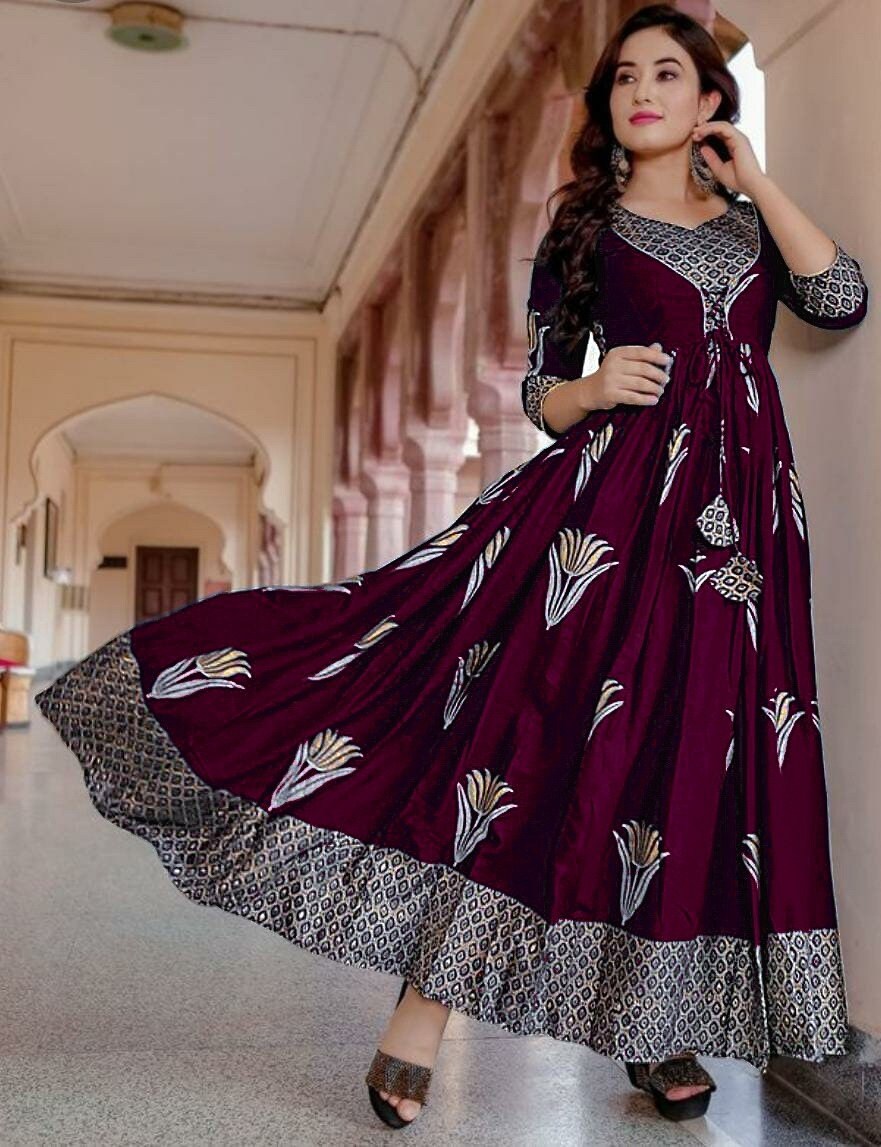 Gown kurti design 2019 sale