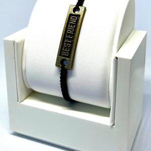 Bestfriend braided bracelet (multicolor)/minimalist jewelry handmade/friendship bracelet lucky charm