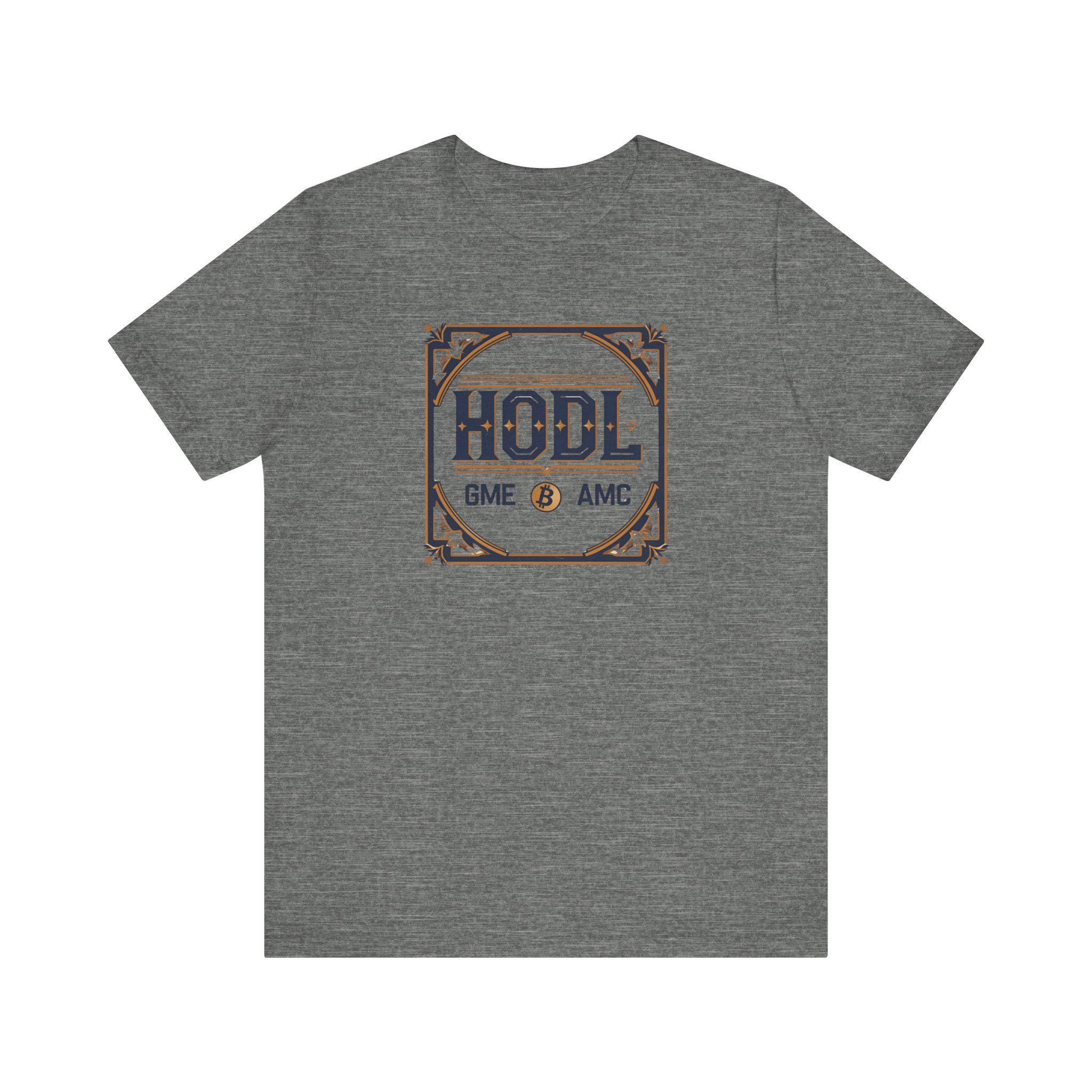 Hodl AMC GME Bitcoin T-shirt: Retro Investor Clothing - Etsy