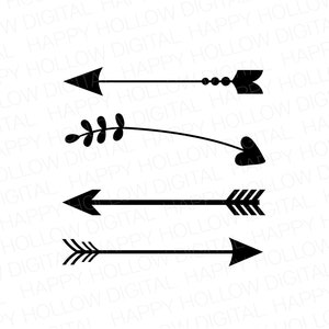 Arrow SVG Cut File: Farmhouse Rustic Decor (Digital Download)