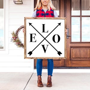 Love SVG - Placa de Dia dos Namorados - Decoração de amor - Presente de casamento - Arrow Svg - 14 de fevereiro - Camiseta de Dia dos Namorados - Presente de Dia dos Namorados - Digital
