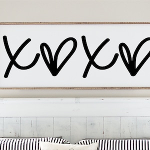 XOXO SVG - coeur dessiné à la main - signe d'amour - SVG de la Saint-Valentin - cadeau Saint Valentin - chemise Saint Valentin - 14 février - téléchargement numérique instantané