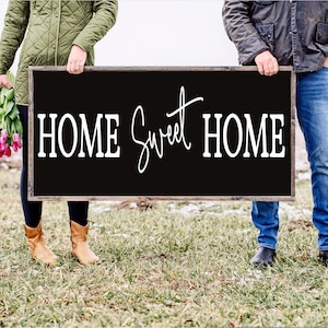Home Sweet Home SVG - SVG stile fattoria - Arredamento per la casa - Cartello Home Sweet Home - Regalo di inaugurazione della casa - Regalo per amici - Arredamento fattoria - Nuova idea per la casa