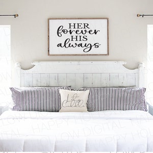 Por siempre y para siempre SVG - Letrero de boda - Decoración de boda - Regalo de boda - Regalo de despedida de soltera - Regalo de aniversario - Regalo de esposo - Esposa SVG