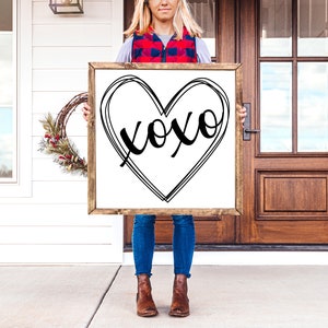 Valentijnsdag XOXO - Be my Valentine - Valentijnsdagcadeaus - Valentijnsshirt - 14 februari teken - liefde en hart Svg - digitale download