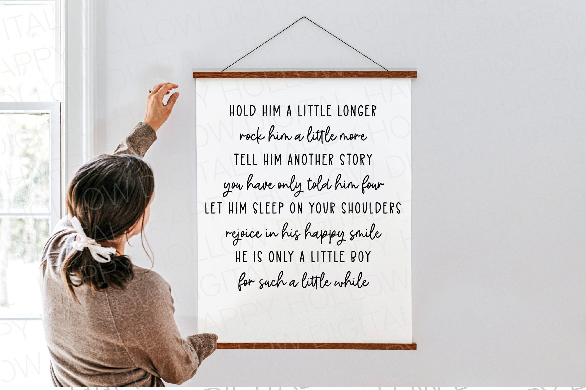 Baby boy poem SVG - Baby shower gift - Nursery decor - Playroom sign - Throw pillow - Sentimental gift - Creative gift - Instant download