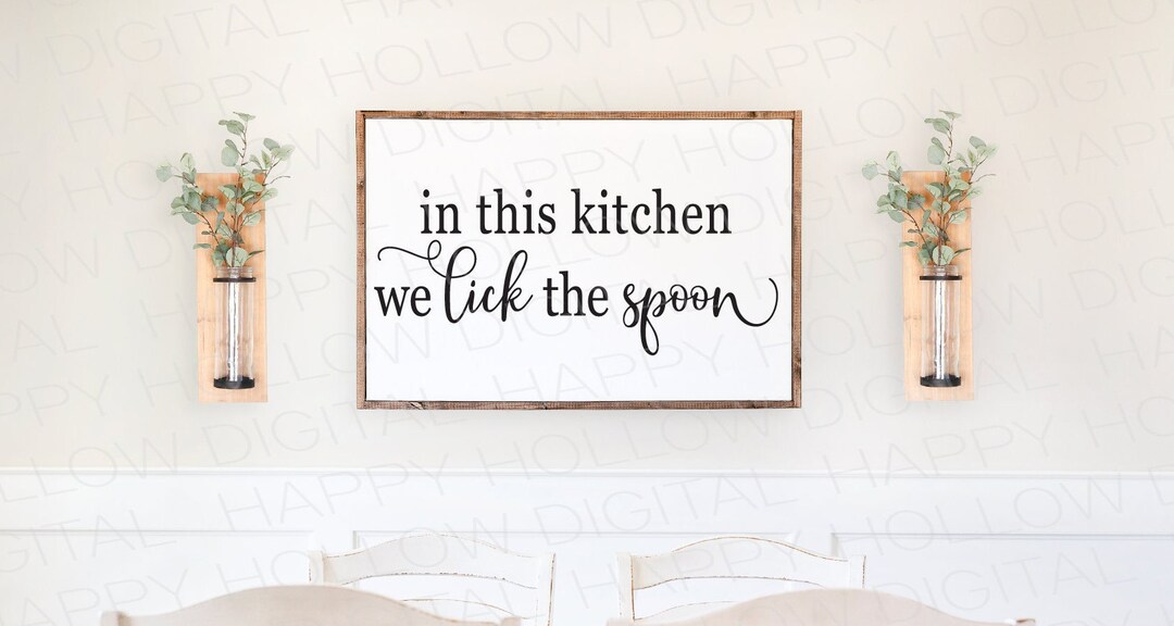 In This Kitchen - Instant Download - Kitchen Decor - Housewarming Gift ...