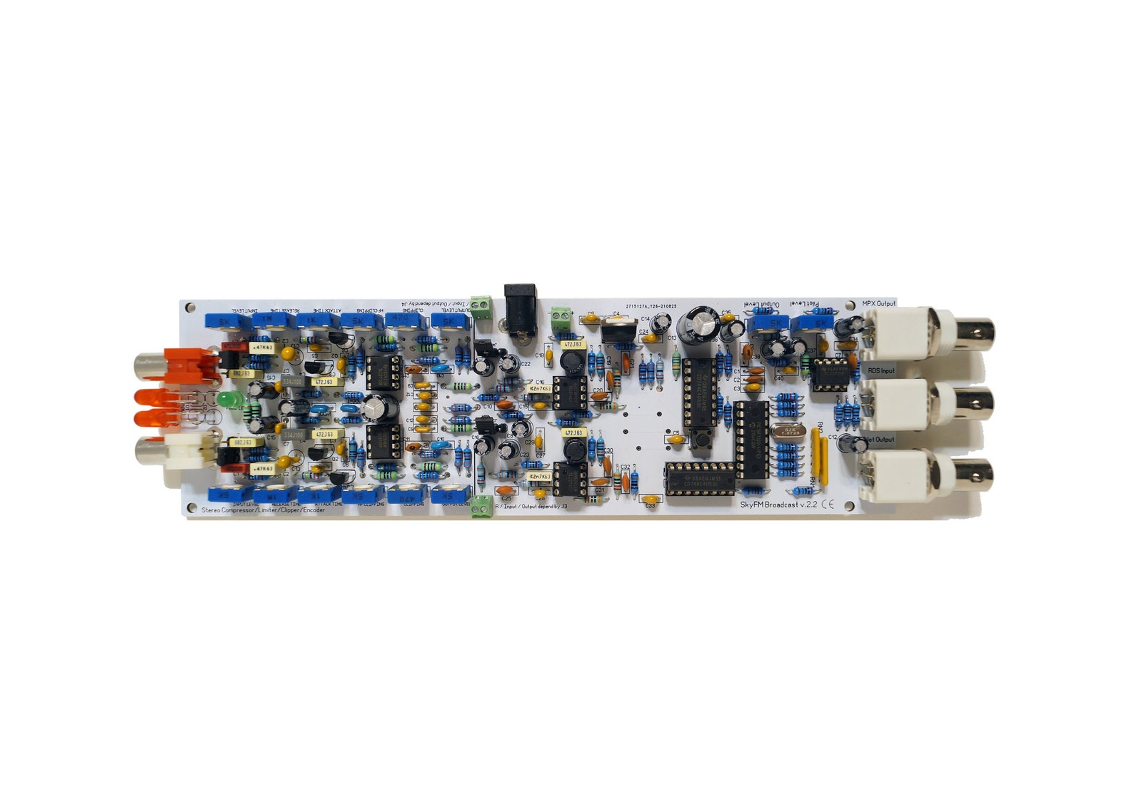 Stereo Compressor Limiter: MPX Encoder Circuit Board for FM Transmitter ...