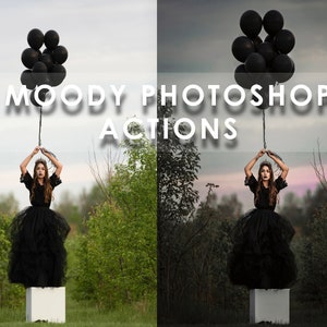 Moody Photoshop Actions