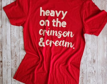 Crimson and Cream TEESHIRT Delta Sorority Short-sleeve Tshirt T-shirt