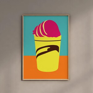 ICE CREAM - Graphic Poster