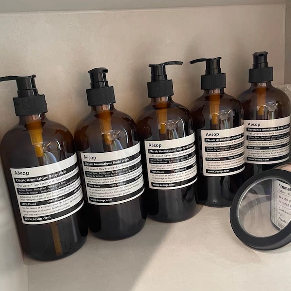 Glass Soap Dispenser Etsy