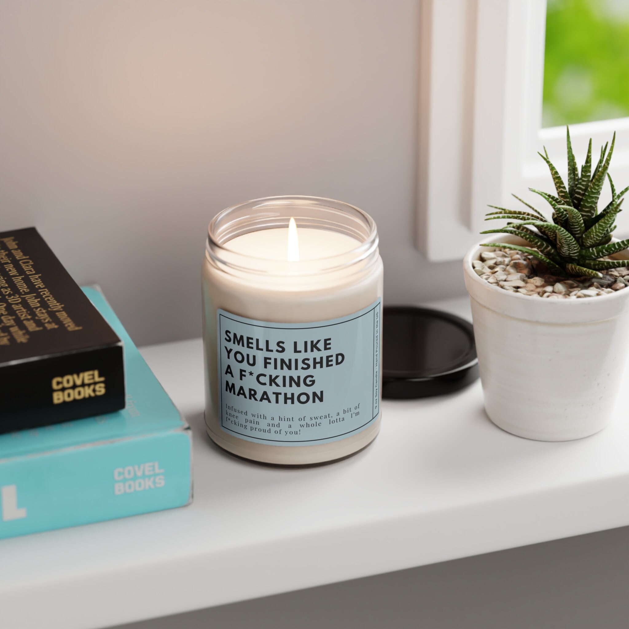 Marathon Gft Marathon Candle Gft For Marathon Runner Marathon Gft