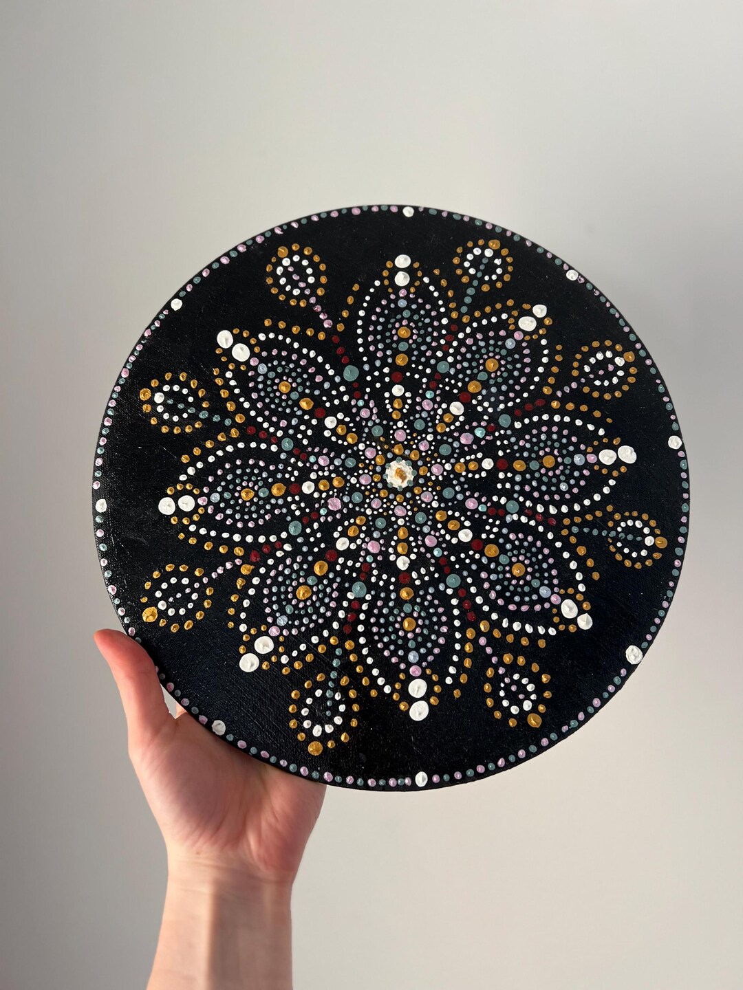 Painting Decoration Pointillism #2 - Etsy