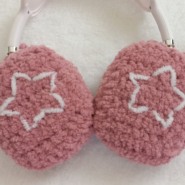 Puffy Star Crochet Airpods Max Headphone Cover