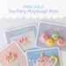 see more listings in the Playdough Mats section