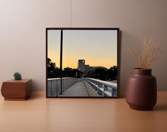 Sunrise in Downtown Harrisburg (Photo)