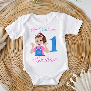 Can You Say 1, 2 or 3 Ms. Rachel Onesie/T-Shirt