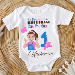 Can You Say 1, 2, or 3 Ms. Rachel Onesie