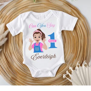 Can You Say 1, 2 or 3 Ms. Rachel Onesie/T-Shirt