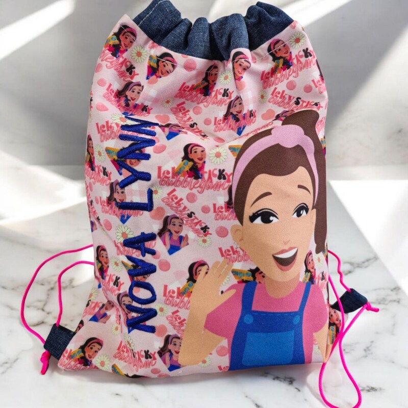 DRAWSTRING BACKPACK THIS CHARMING WOMAN