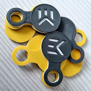 Shopping cart token/key 3D Keychains STL file.