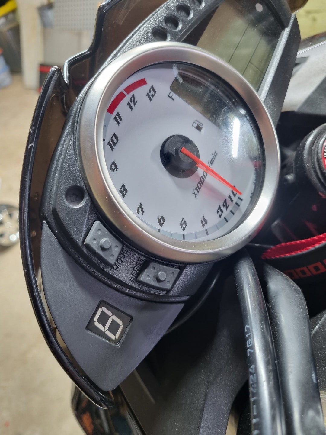 Kawasaki Z1000 Gear Indicator Holder Etsy