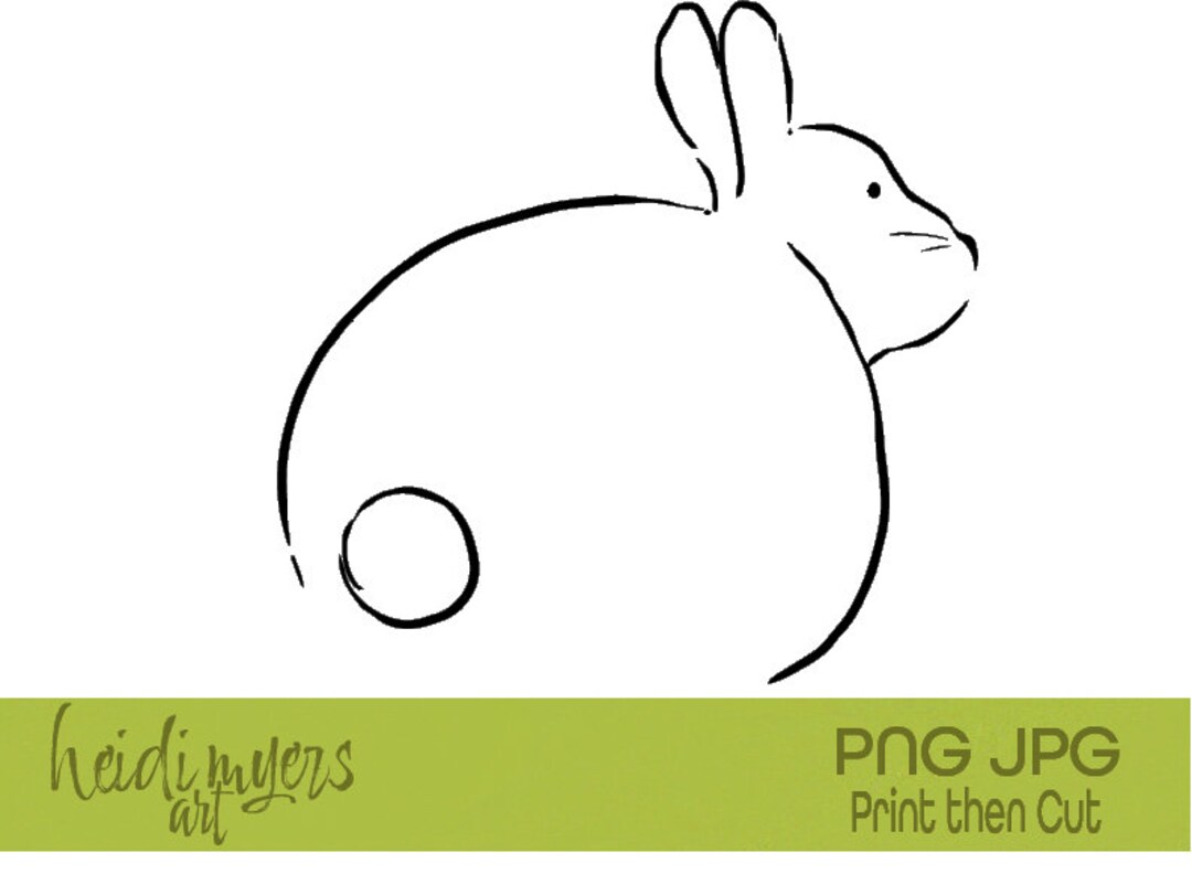 Bunny Tail PNG JPG, Bunny Tshirt Design, Womens Tee Design, Child Tee