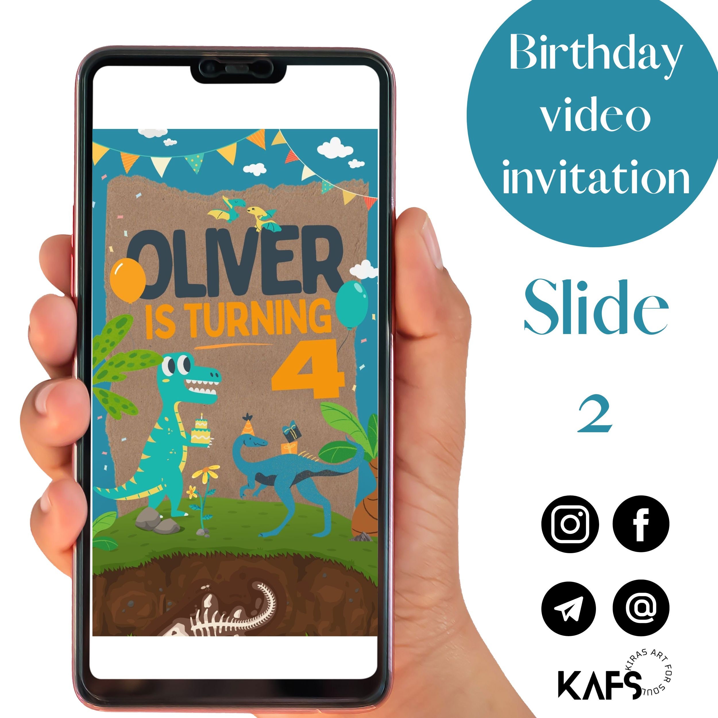 Dinosaur Birthday Invitation Dino Evite Boy Birthday Invite Dino Party
