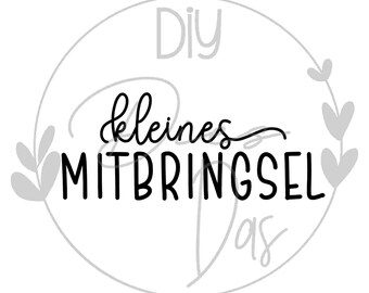 Stempel "kleines MITBRINGSEL" | Geschenk | Verschenken | Einladen