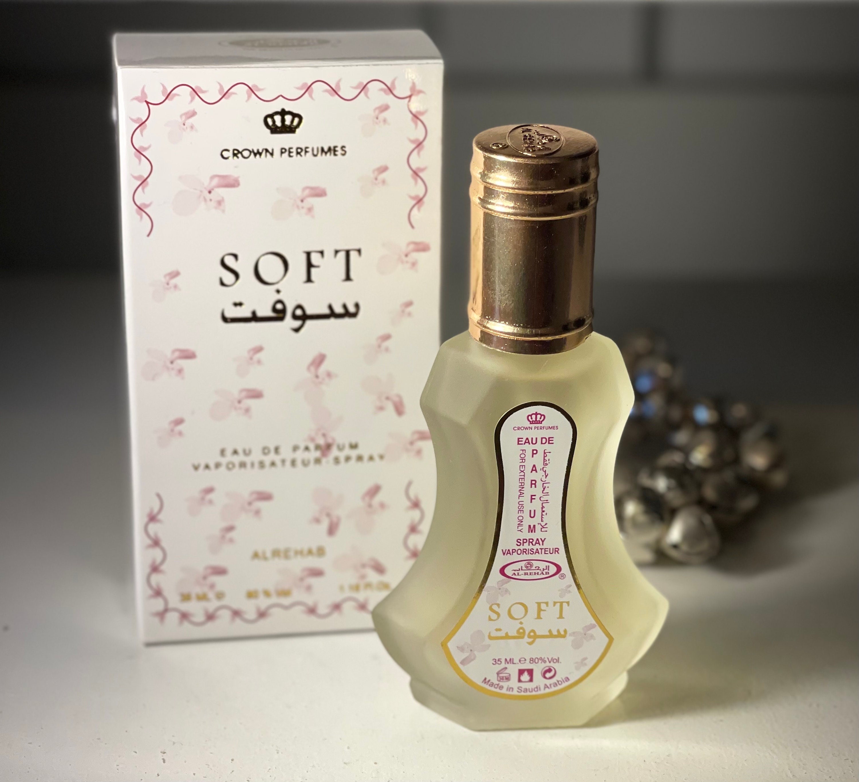 Al Rehab Soft 35ml Eau De Parfum Spray Authentic Arabian Fragrance