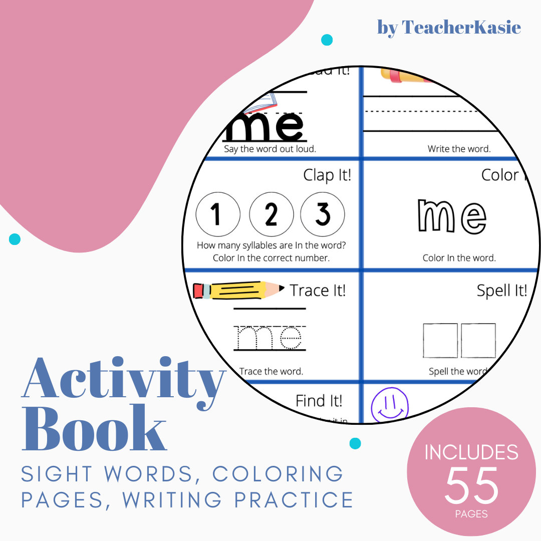 Activity Book for Kids PRINTABLE - Etsy