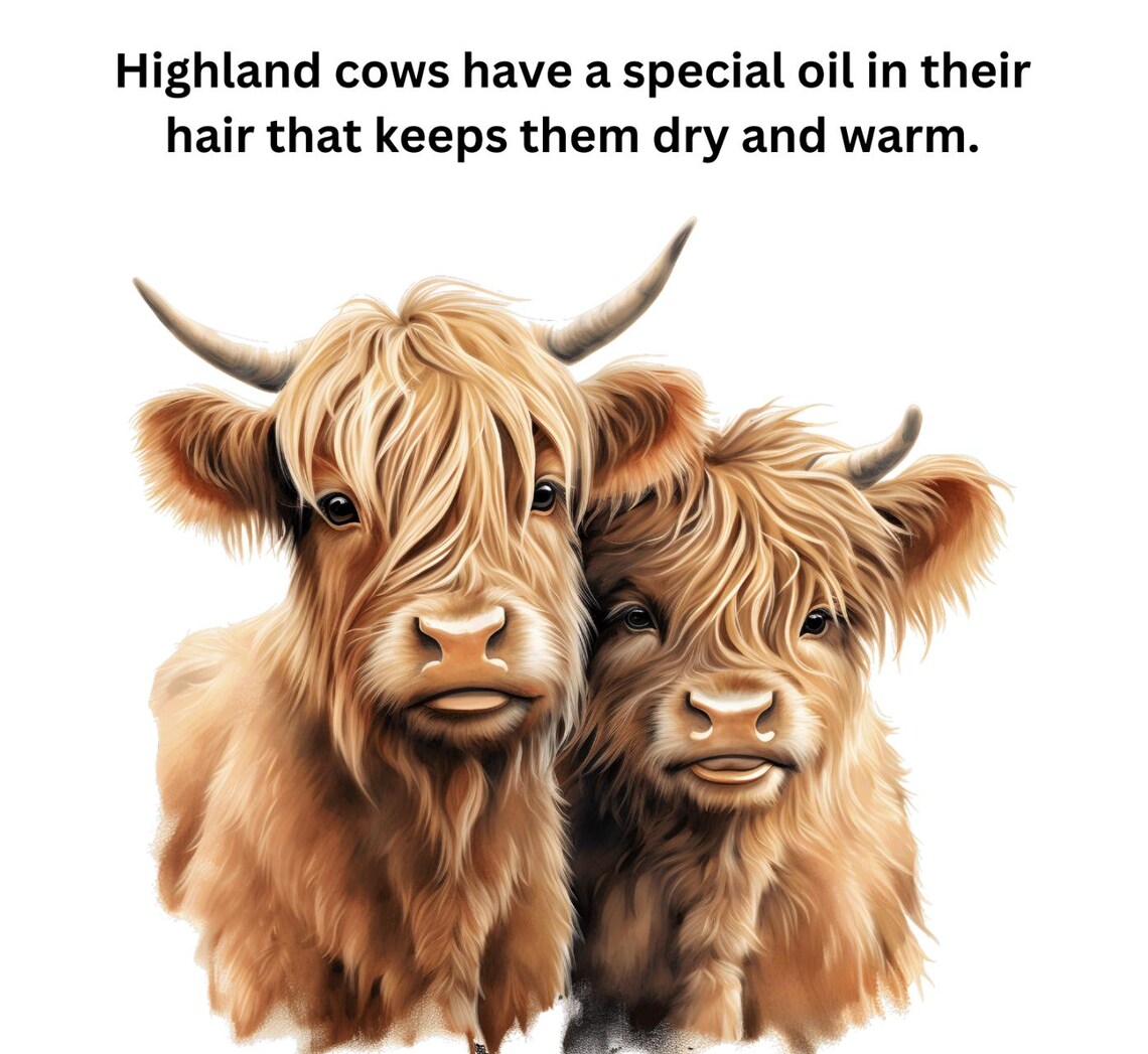 All About Highland Cows Classroom Nonfiction Storybook - Etsy