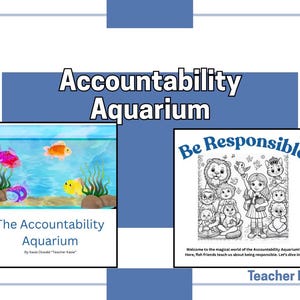 Acuario de Responsabilidad **¡LISTO!** ¡Tarjetas de historia y secuencia!