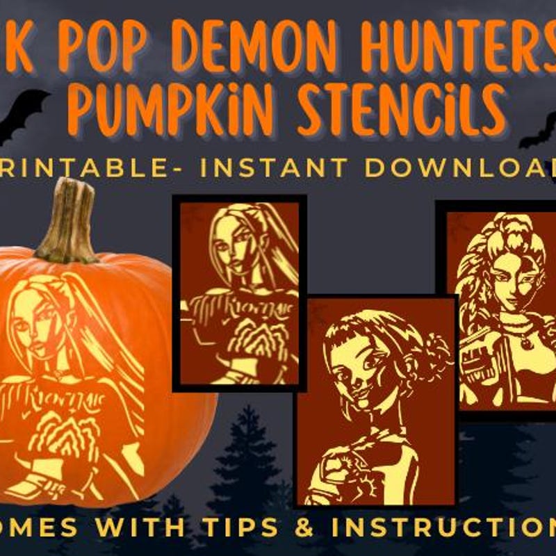 Huntrix Clip Art - Etsy