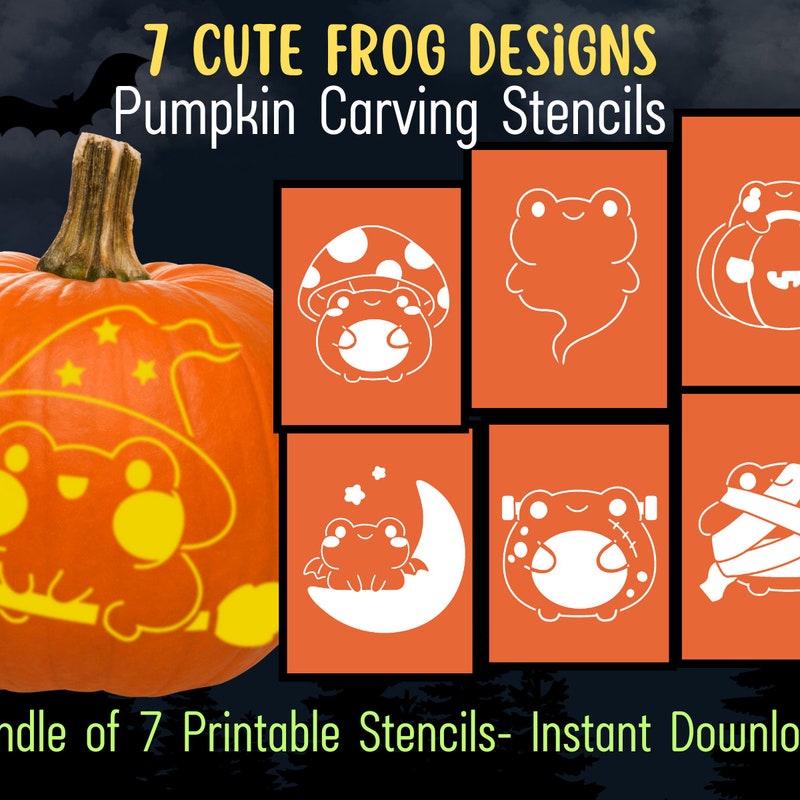 Frog Stencil - Etsy