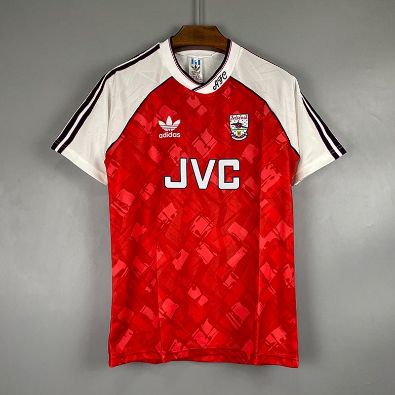 1992-1994 Arsenal JVC home shirt. Vintage Adidas.