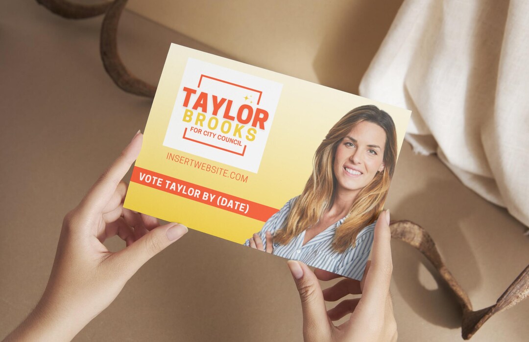 Editable Political Campaign Kit: Canva Templates, Logo, Brand Board ...