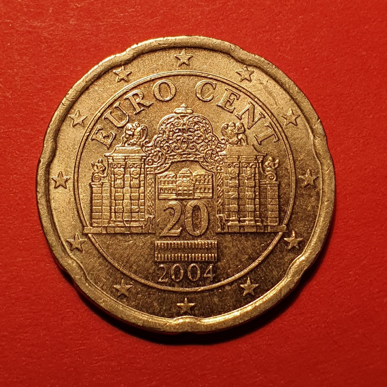 1 centesimo raro, ein euro cent 2014, Austria