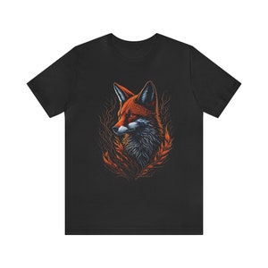 Fox T Shirt , Graphic Fox T Shirt , Nature T Shirt , Animal T Shirt , Streetwear T Shirt