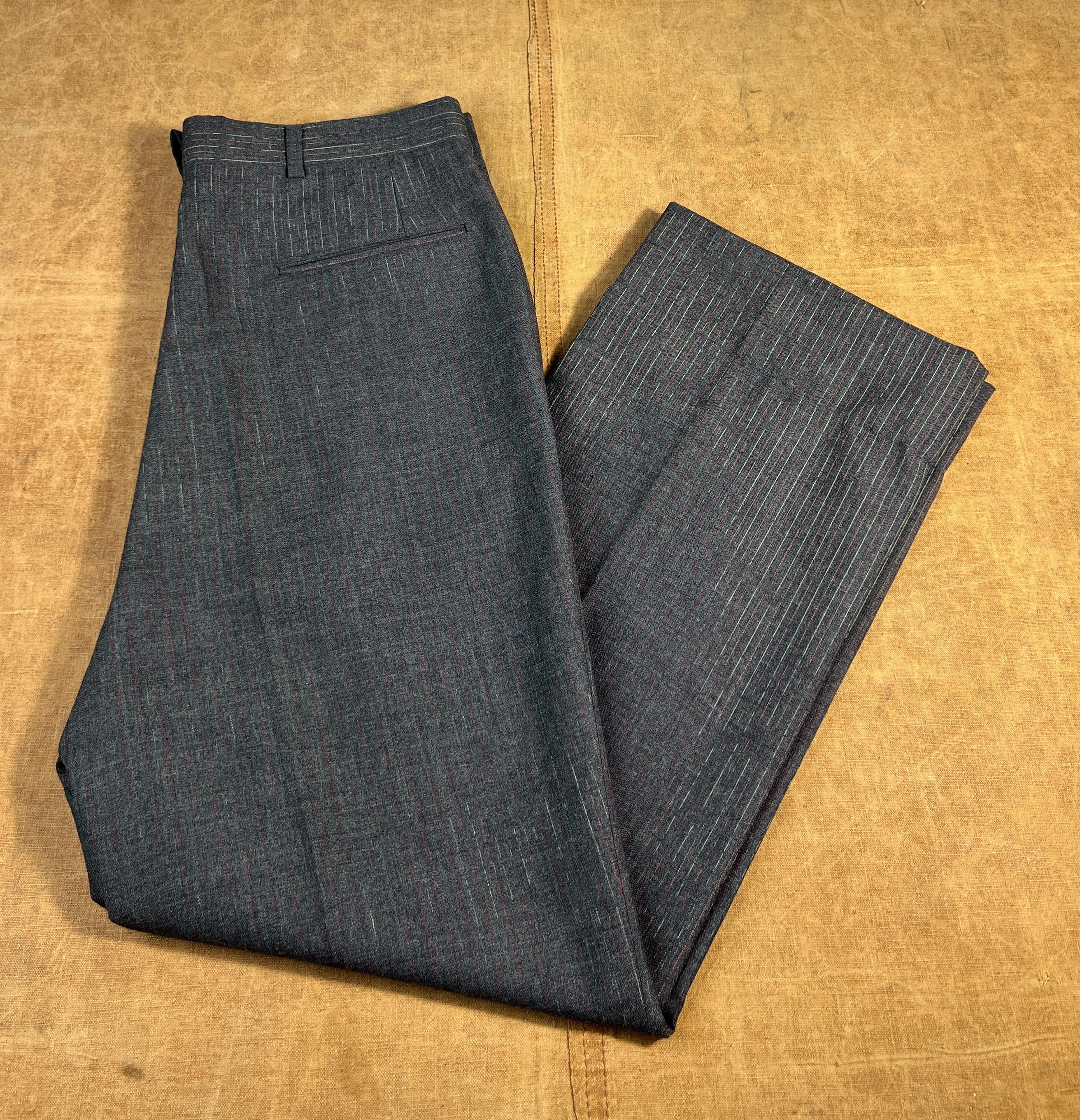 1960s Mens Stripe Pants - Etsy