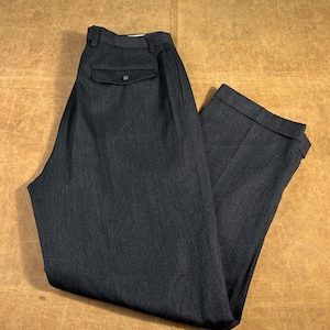 80's Men Wool Pants - Etsy