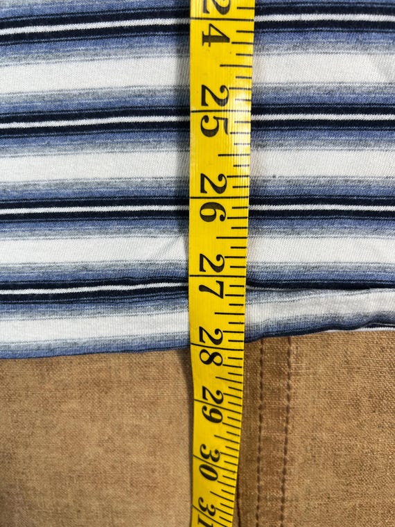 Vintage 2000's Gap Striped Pattern Basic 100% Cot… - image 6